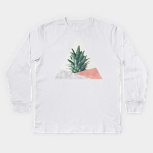 Pineapple Dip VI Kids Long Sleeve T-Shirt